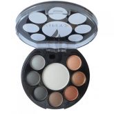 Vinyx - Estojo de Sombra com 4 Blush Cor: Marrom c/ Preto