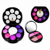 Maquiagem 3D Vinyx Estojo de Sombra e Blush Cores Rosa e Lil