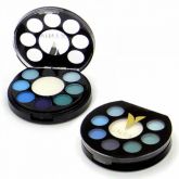 Maquiagem 3D Vinyx Estojo de Sombra e Blush  Verde e Azul